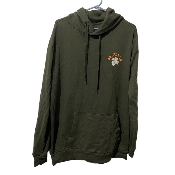 No Boundaries | Sweaters | No Boundaries Hoodie Men Xl Green Fearless Tiger  Heavyweight Sweatshirt Pullover | Poshmark